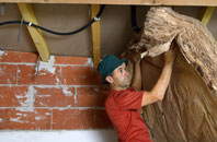 Easter Housebyres tapered roof insulation